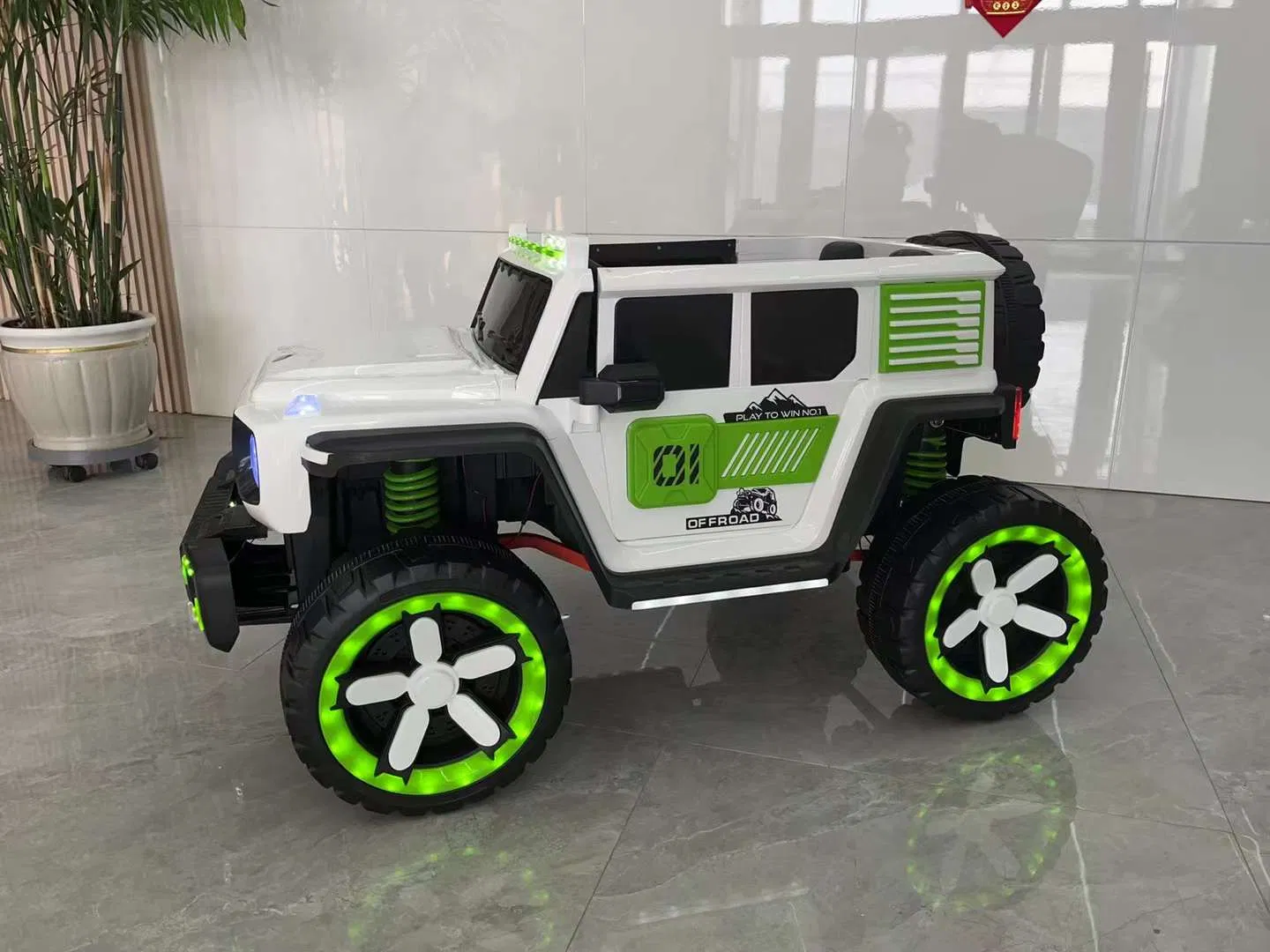 Coche eléctrico todoterreno para niños, vehículo de juguete para niños de gran tamaño, 12V, 7A, 2 asientos, Batería grande, paseo en coche para niños, novedad de 2023