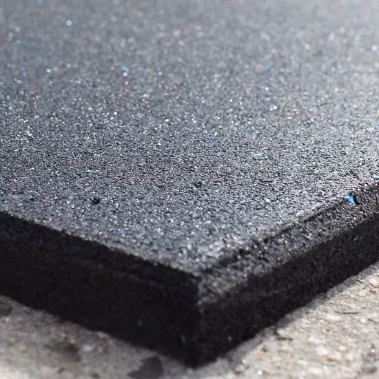 Suelos de gimnasio EPDM de gránulos de caucho fino de calidad superior de 15 mm