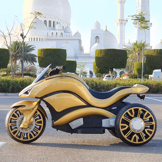 Moto eléctrica para niños apagada
